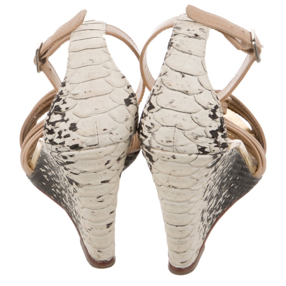 Loeffler Randall Pamela Mignon Knot Wedge Sandals - Size 6 1/2 B - Picture 6 of 6